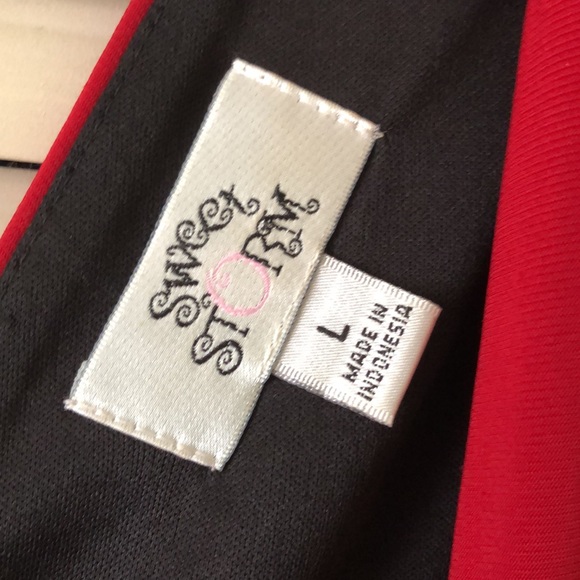 Sweet Storm Red & Black Dress - Picture 2 of 5